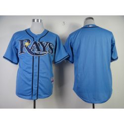 Cheap Rays Jersey From China Light Blue Blank