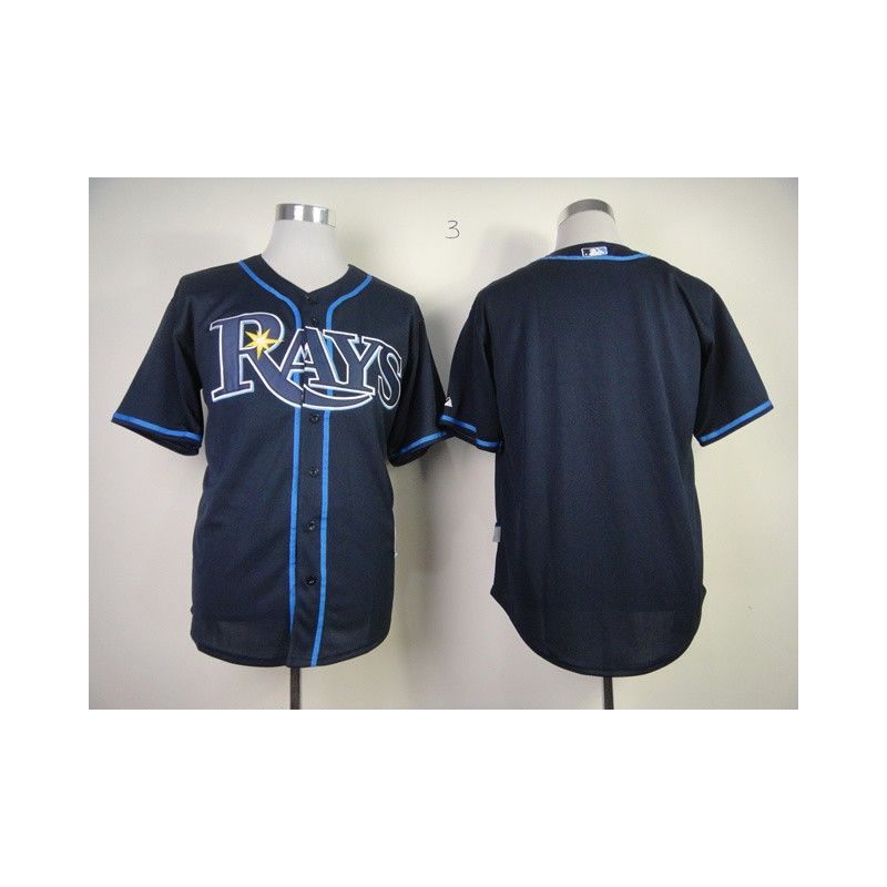 Cheap Rays Jersey From China Navy Blank