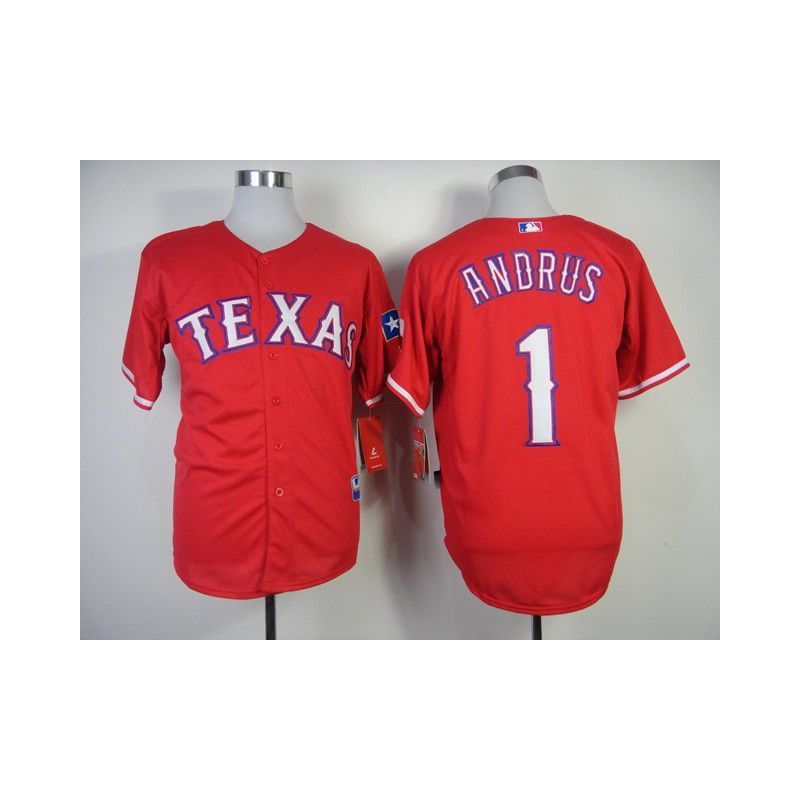 Cheap Elvis Andrus Rangers Jersey From China #1 Red Cheap Elvis Andrus Rangers Jersey From China #1 Red