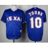 Cheap Michael Young Rangers Jersey From China #10 Blue