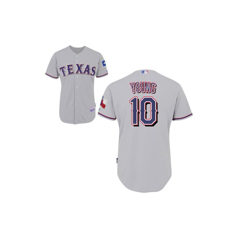 Cheap Michael Young Rangers Jersey From China #10 Grey Cheap Michael Young Rangers Jersey From China #10 Grey