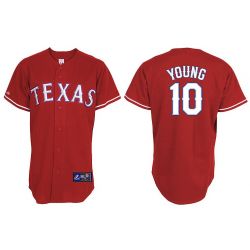 Cheap Michael Young Rangers Jersey From China #10 Red