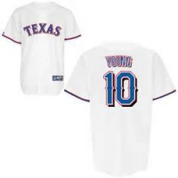 Cheap Michael Young Rangers Jersey From China #10 White