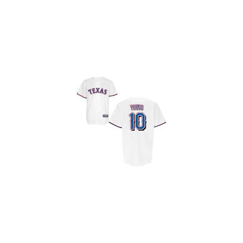 Cheap Michael Young Rangers Jersey From China #10 White Cheap Michael Young Rangers Jersey From China #10 White