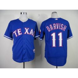 Cheap Yu Darvish Rangers Jersey From China #11 Blue