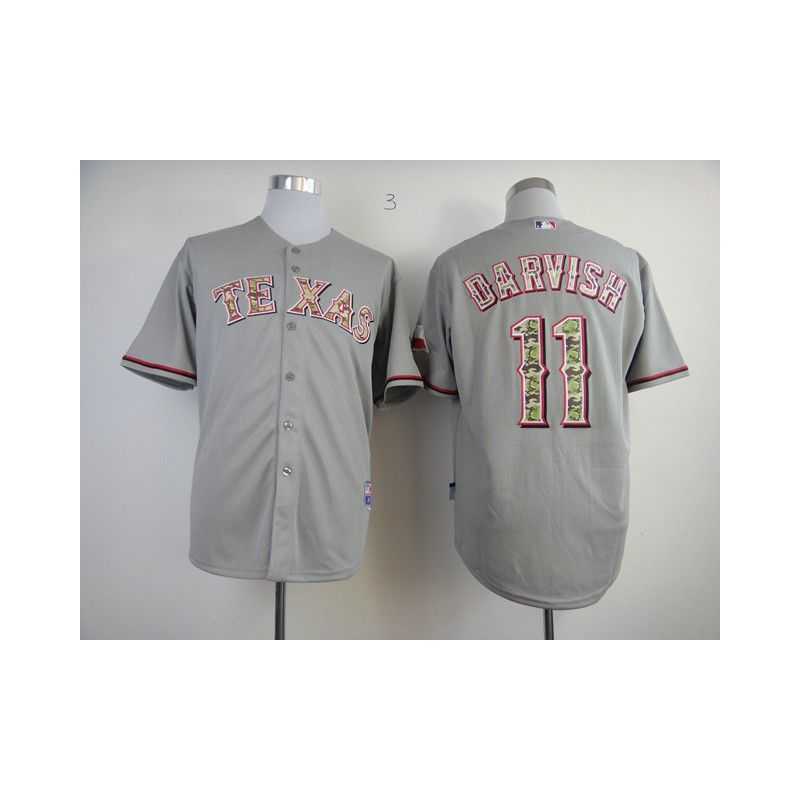 Cheap Yu Darvish Rangers Jersey From China #11 Grey Camo Font Cheap Yu Darvish Rangers Jersey From China #11 Grey Camo Font