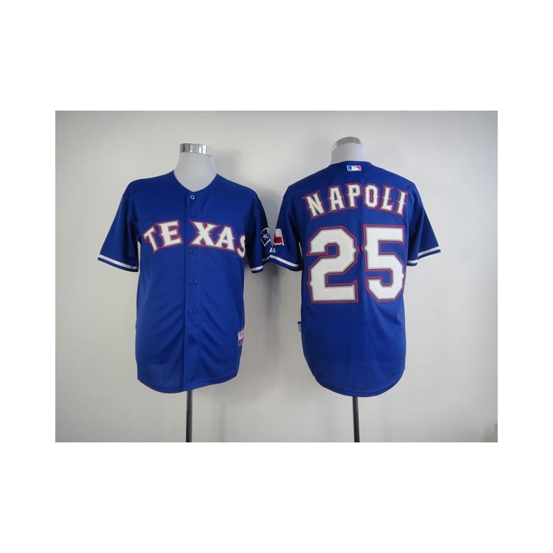 Cheap Mike Napoli Rangers Jersey From China #25 Blue Cheap Mike Napoli Rangers Jersey From China #25 Blue