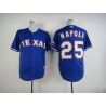 Cheap Mike Napoli Rangers Jersey From China #25 Blue