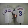 Cheap Russell Wilson Rangers Jersey From China #3 White