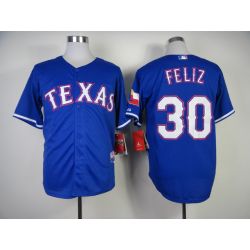 Cheap Neftali Feliz Rangers Jersey From China #30 Blue