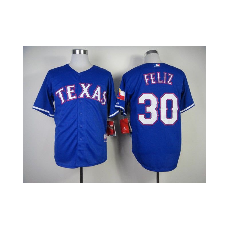 Cheap Neftali Feliz Rangers Jersey From China #30 Blue Cheap Neftali Feliz Rangers Jersey From China #30 Blue