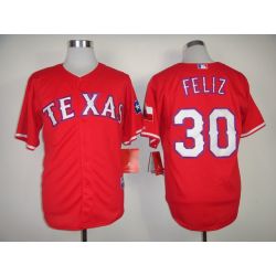 Cheap Neftali Feliz Rangers Jersey From China #30 Red