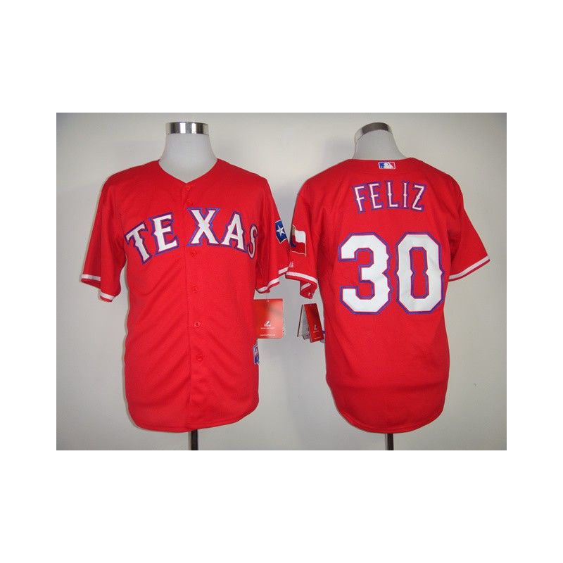 Cheap Neftali Feliz Rangers Jersey From China #30 Red Cheap Neftali Feliz Rangers Jersey From China #30 Red