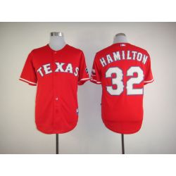 Cheap Josh Hamilton Rangers Jersey From China #32 Red