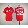 Cheap Josh Hamilton Rangers Jersey From China #32 Red