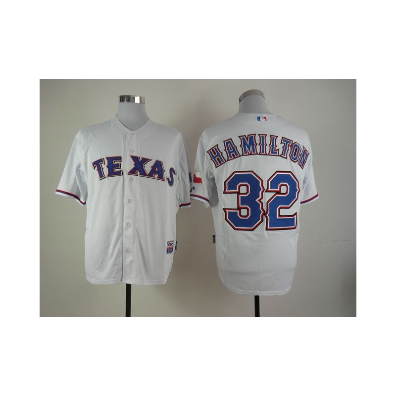 Cheap Josh Hamilton Rangers Jersey From China #32 White Cheap Josh Hamilton Rangers Jersey From China #32 White