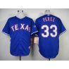 Cheap Martin Perez Rangers Jersey From China #33 Blue