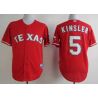 Cheap Lan Kinsler Rangers Jersey From China #5 Red