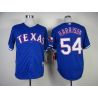 Cheap Matt Harrison Rangers Jersey From China #54 Blue