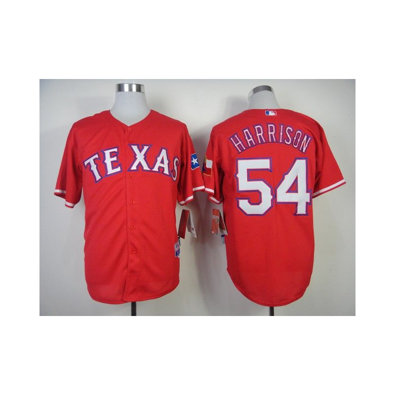 Cheap Matt Harrison Rangers Jersey From China #54 Red Cheap Matt Harrison Rangers Jersey From China #54 Red