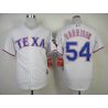 Cheap Matt Harrison Rangers Jersey From China #54 White
