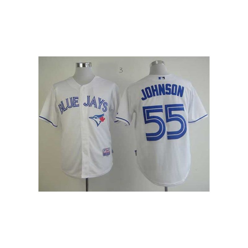 Cheap Josh Johnson Blue Jays Jersey From China #55 White Cheap Josh Johnson Blue Jays Jersey From China #55 White
