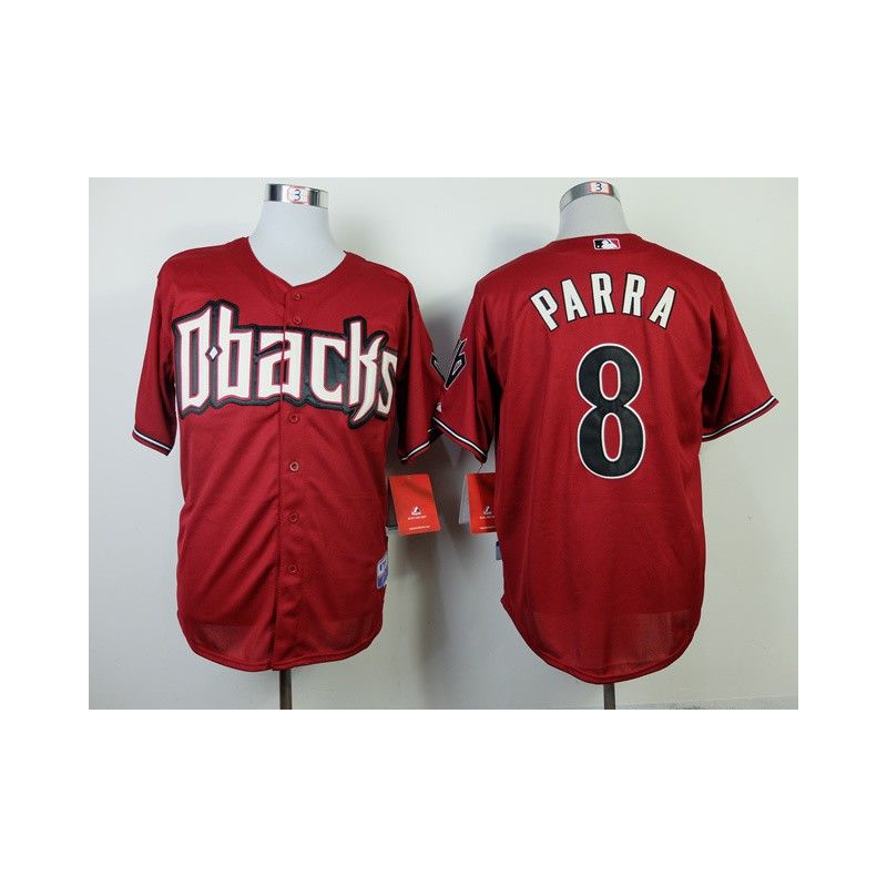 Cheap Gerardo Parra Diamondbacks Jersey From China #8 Red