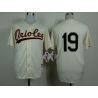 Cheap Chris Davis Orioles Jersey From China #19 Cream 1954 Turn Back the Clock