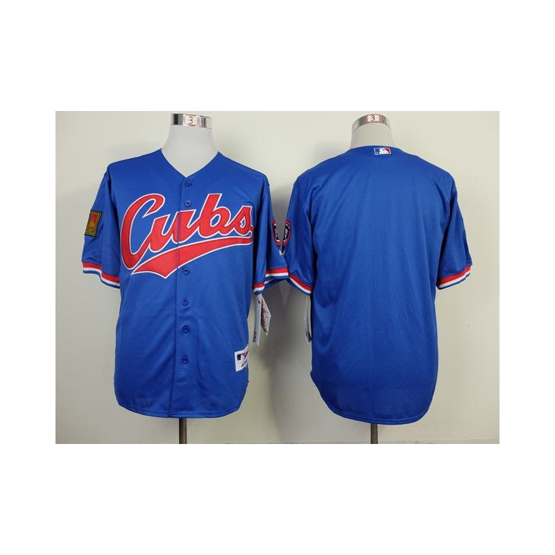 Cheap Cubs Jersey From China Blue 1994 Turn Back the Clock Blank