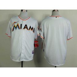 Cheap Marlins Jersey From China White Blank