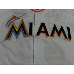 Cheap Marlins Jersey From China White Blank