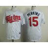 Cheap Glen Perkins Twins Jersey From China #15 White