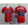 Cheap Craig Kimbrel Braves Youth Jersey From China #46 Red 2014