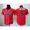 Cheap Freddie Freeman Braves Youth Jersey From China #5 Red