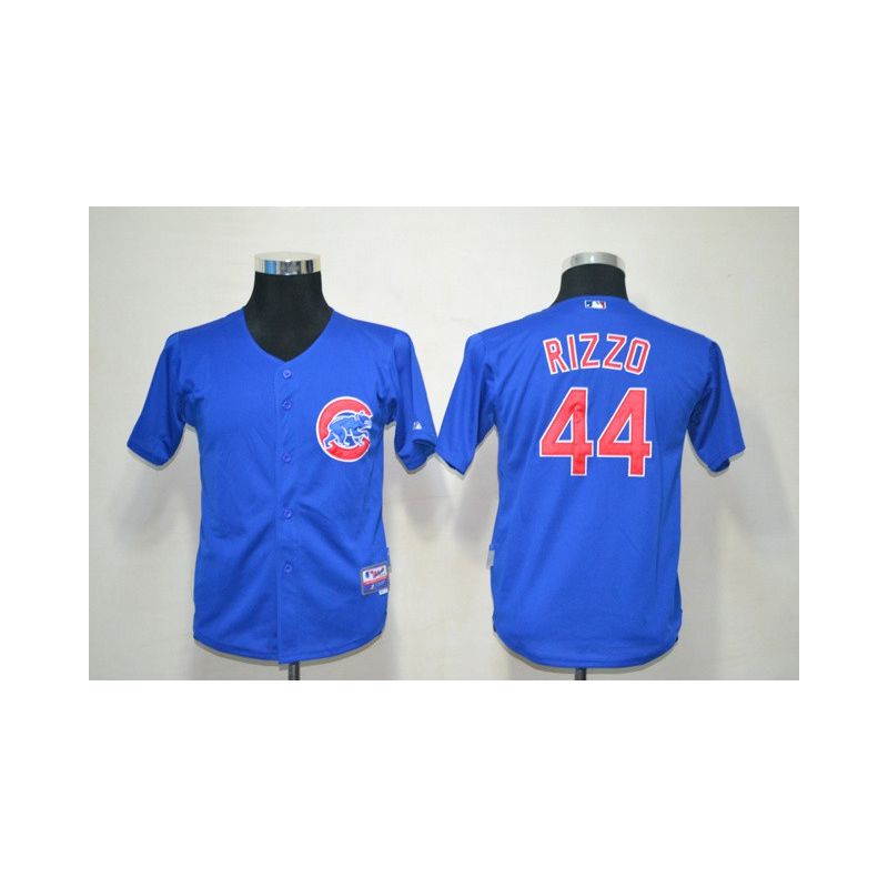 Cheap Anthony Rizzo Cubs Youth Jersey From China #44 Blue