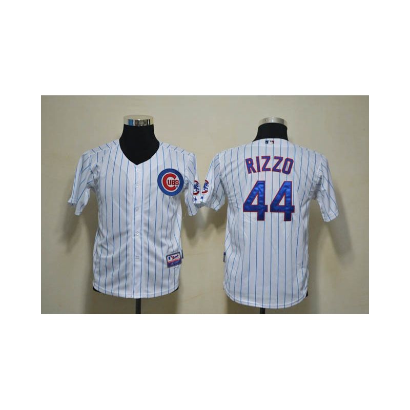 Cheap Anthony Rizzo Cubs Youth Jersey From China #44 White