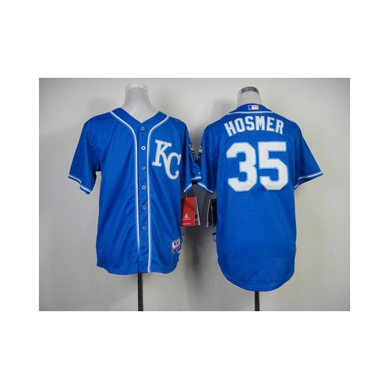 Cheap Eric Hosmer Royals Youth Jersey From China #35 Blue 2014 new