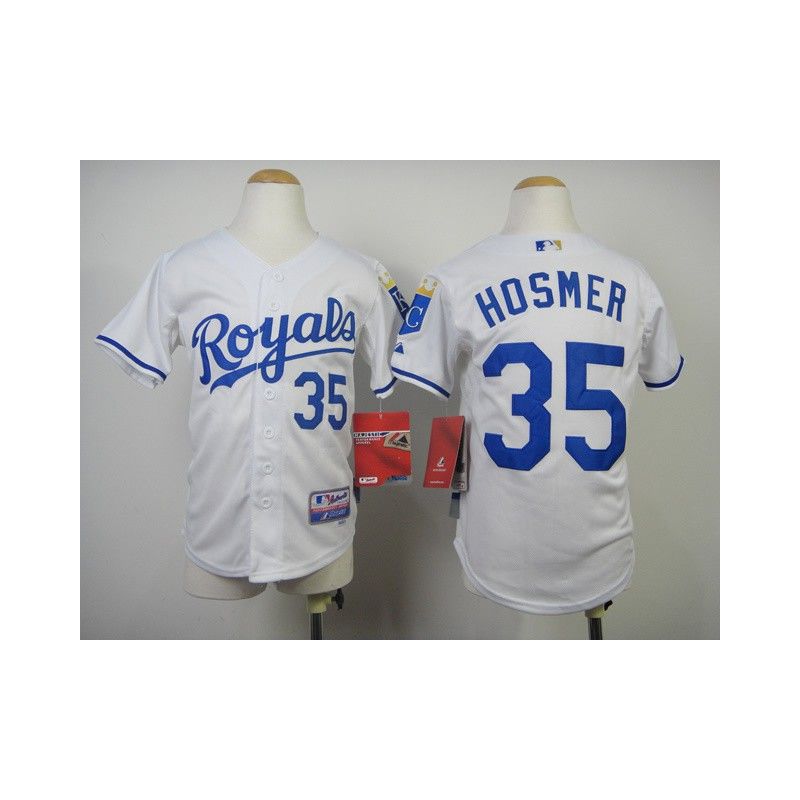 Cheap Eric Hosmer Royals Youth Jersey From China #35 White