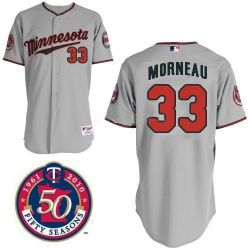 Cheap Justin Morneau Twins Youth Jersey From China #33 Grey