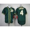 Cheap Coco Crisp Athletics Youth Jersey From China #4 Green 2014 new