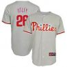 Cheap Chase Utley Phillies Youth Jersey From China #26 Grey