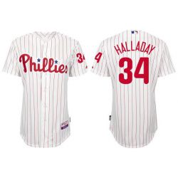 Cheap Roy Halladay Phillies Youth Jersey From China #34 White