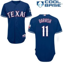 Cheap Yu Darvish Rangers Youth Jersey From China #11 Blue
