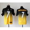 Cheap Ben Roethlisberger Steelers Jersey From China #7 Black-Yellow Drift Fashion