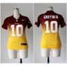 Cheap Robert Griffin III Redskins Woman Jersey From China #10 Red-Yellow Drift Fashion