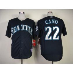 Cheap Robinson Cano Mariners Jersey From China #22 Blue