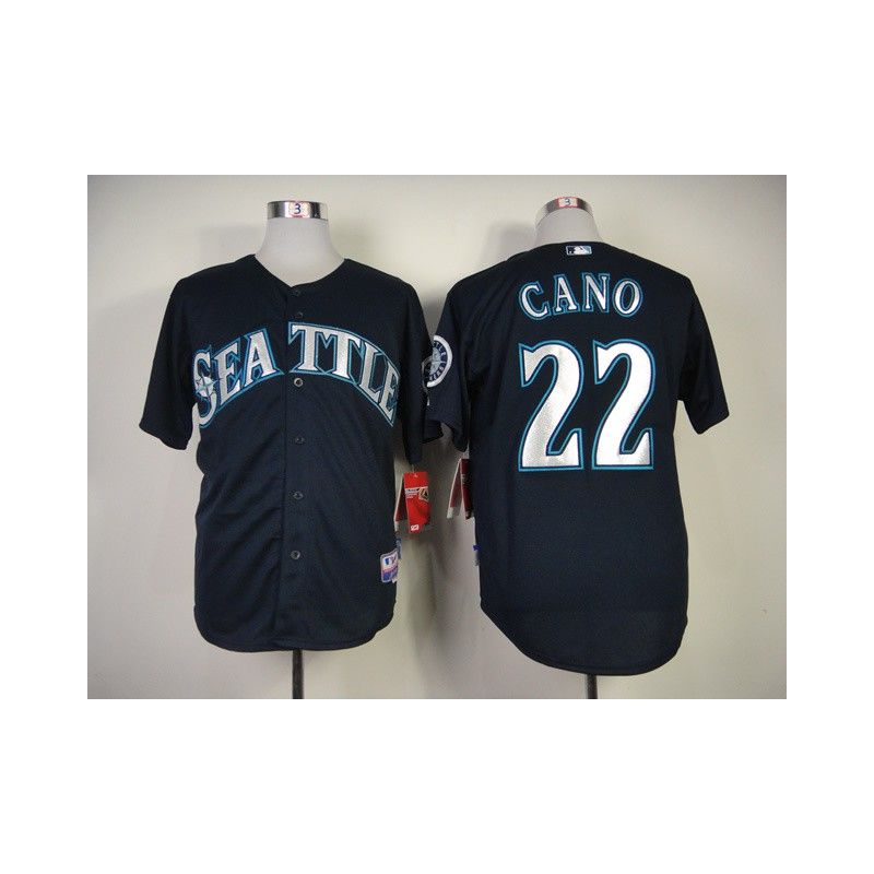 Cheap Robinson Cano Mariners Jersey From China #22 Blue