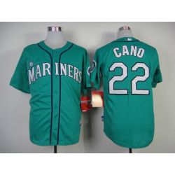 Cheap Robinson Cano Mariners Jersey From China #22 Green