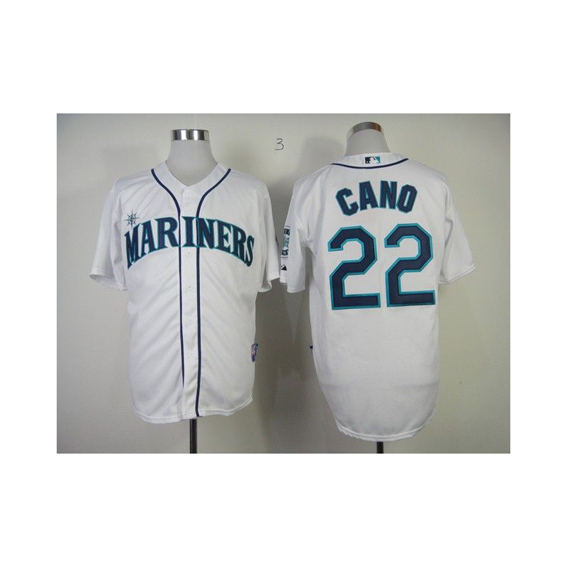 Cheap Robinson Cano Mariners Jersey From China #22 White