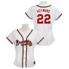 Cheap Jason Heyward Braves Woman Jersey From China #22 White